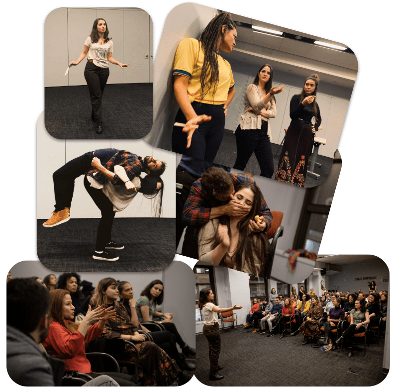 Something old, something new: How I used theater (and a chatbot!) to inform immigrant women about domestic&nbsp;violence